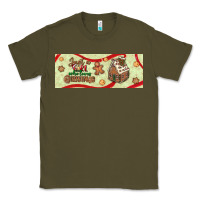 Army Green just a girl who loves christmas Classic Tee - BundleAndBundleShop