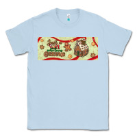 Dusty Blue just a girl who loves christmas Classic Tee - BundleAndBundleShop