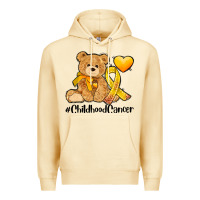 Pina Colada childhood cancer and cancer ribbon Premium Hoodie - AdoDesignShop