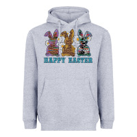 Heather Grey easter western bunnys happy easter Heavyweight Hoodie - RanaPortraitStore