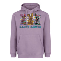 Lavender easter western bunnys happy easter Heavyweight Hoodie - RanaPortraitStore