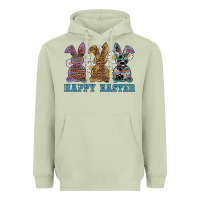 Matcha easter western bunnys happy easter Heavyweight Hoodie - RanaPortraitStore