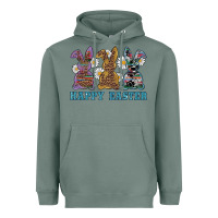 Sage easter western bunnys happy easter Heavyweight Hoodie - RanaPortraitStore