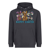 Easter Western Bunnys Happy Easter Heavyweight Hoodie | Teevron