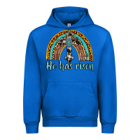 Cobalt he has risen rainbow Urban Hoodie - AdoDesignShop