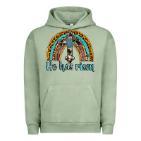 Pigment Oil Green he has risen rainbow Urban Hoodie - AdoDesignShop