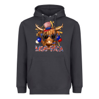 Smoke moorica with cow billie wilder Heavyweight Hoodie - texasbilliewilder