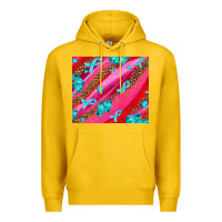 Lemon cancer boxing gloves and cancer ribbon Premium Hoodie - AdoDesignShop