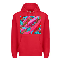 Cancer Boxing Gloves And Cancer Ribbon Premium Hoodie | Teevron