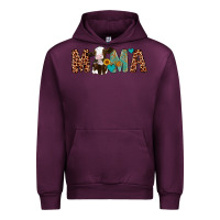 Mauve Wine mama holstein cow Urban Hoodie - Artiststas