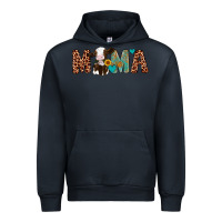 Navy mama holstein cow Urban Hoodie - Artiststas