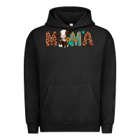 Pigment Black mama holstein cow Urban Hoodie - Artiststas