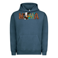 Pigment Midnight Navy mama holstein cow Urban Hoodie - Artiststas
