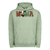 Pigment Oil Green mama holstein cow Urban Hoodie - Artiststas