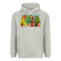 Moon Dust christmas trees with softball Heavyweight Hoodie - Zillion Design Studio