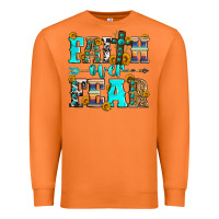 Carrot faith over fear Premium Sweatshirt - Zillion Design Studio