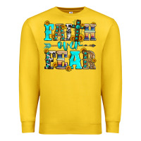 Lemon faith over fear Premium Sweatshirt - Zillion Design Studio