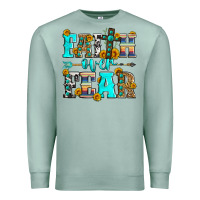 Seafoam faith over fear Premium Sweatshirt - Zillion Design Studio