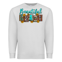 Dove Grey beautiful crazy Premium Sweatshirt - Zillion Design Studio