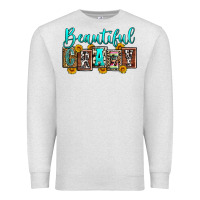 Oatmeal Heather beautiful crazy Premium Sweatshirt - Zillion Design Studio