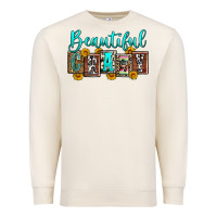 Sandshell beautiful crazy Premium Sweatshirt - Zillion Design Studio