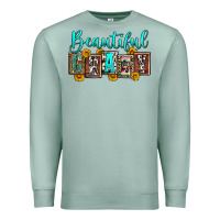 Seafoam beautiful crazy Premium Sweatshirt - Zillion Design Studio