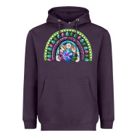 Plum easter rainbow Heavyweight Hoodie - RanaPortraitStore