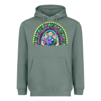 Sage easter rainbow Heavyweight Hoodie - RanaPortraitStore