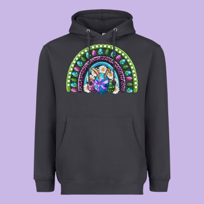Heavyweight Hoodie easter rainbow