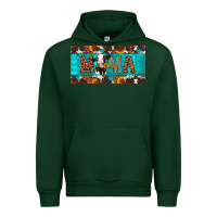Forest Green mama holstein cow license plate Urban Hoodie - Artiststas