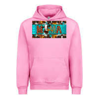 Fuchsia Pink mama holstein cow license plate Urban Hoodie - Artiststas