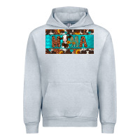 Heather Grey mama holstein cow license plate Urban Hoodie - Artiststas