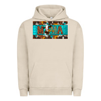Pigment French Oak mama holstein cow license plate Urban Hoodie - Artiststas
