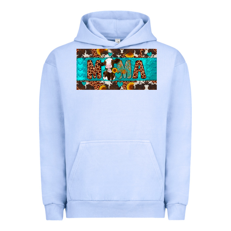 Mama Holstein Cow License Plate Urban Hoodie by Artiststas | Teevron