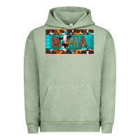 Pigment Oil Green mama holstein cow license plate Urban Hoodie - Artiststas