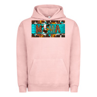 Pigment Salmon mama holstein cow license plate Urban Hoodie - Artiststas