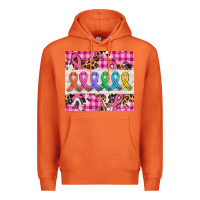 Western Colorfull Cancer Ribbon Premium Hoodie | Teevron