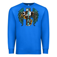 True Royal western wings cross Premium Sweatshirt - RanaPortraitStore