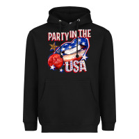 Black party in the usa billie wilder Heavyweight Hoodie - texasbilliewilder