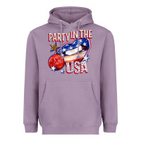 Lavender party in the usa billie wilder Heavyweight Hoodie - texasbilliewilder