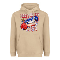 Mushroom party in the usa billie wilder Heavyweight Hoodie - texasbilliewilder