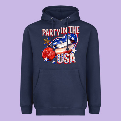 Heavyweight Hoodie party in the usa billie wilder