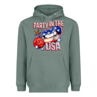 Sage party in the usa billie wilder Heavyweight Hoodie - texasbilliewilder