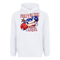 White party in the usa billie wilder Heavyweight Hoodie - texasbilliewilder