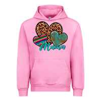 Fuchsia Pink hearts mama Urban Hoodie - Artiststas