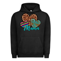 Pigment Black hearts mama Urban Hoodie - Artiststas