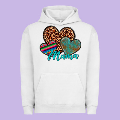 Hearts Mama Urban Hoodie Designed By Artiststas