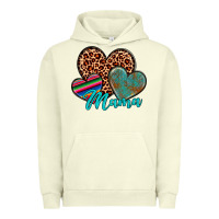 Pigment Pistachio hearts mama Urban Hoodie - Artiststas