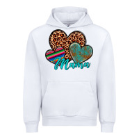 White hearts mama Urban Hoodie - Artiststas