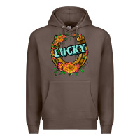 Coffee horseshoe lucky Premium Hoodie - JahusDesignShop